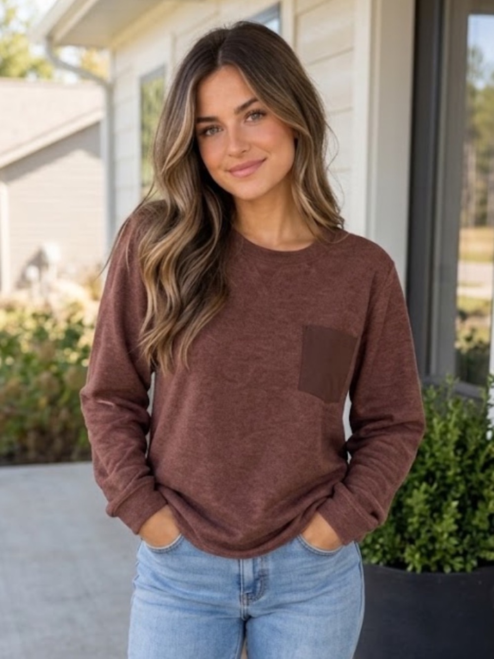 Arc’teryx Covert Sweater Women’s L Burgundy Maroon Fleece Crewneck Pullover
BB